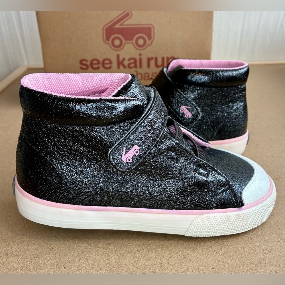 NWT See Kai Run Sneakers Toddler Girl 10
